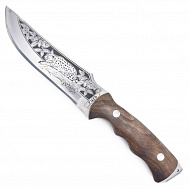 Нож охотничий "Рысь", сталь 65X13, чехол, пр-во г. Кизляр