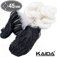 Сеть одностенная KAIDA(XXX) 5*80, тонущий шнур, яч. 45 (арт. А5-45)