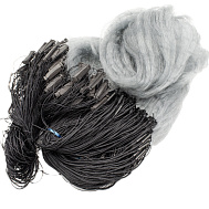 Сеть одностенная KAIDA(XXX) 3*80, леска СЕРАЯ, тонущий шнур, яч. 45 (арт. А3-45S)