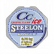 Леска зимняя STEELON "Cristal Clear ICE", 50 м, диаметр 0,22 мм, 6,70 кг