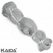 Сетеполотно "KAIDA(XXX)", высота 75 яч., дл. 150 м, яч. 45 мм, леска d-0,25 мм, цвет серый (арт. CK45-S)
