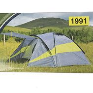 Палатка туристическая "LY-1991", д(65+225)*ш200*В135 3 мест   