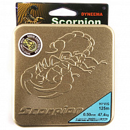 Шнур плетеный "Scorpion" 150 м. диаметр 0,12 мм, 9,4 кг