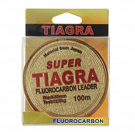 Леска "TIAGRA" Fluorocarbon 100 м, диаметр 0,35 мм, 22 кг