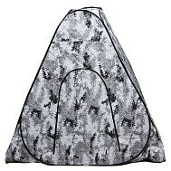 Зимняя палатка "SKYFISH" автомат. 4 луча, р-р 2 м*2 м*1,7 м (3 слойная), Цвет: белый КМФ