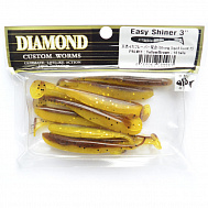 Виброхвост "Diamond" Easy Shiner 4.0", 10 см, цвет PAL#11, уп. 7 шт.