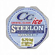 Леска зимняя STEELON "Cristal Clear ICE", 50 метров