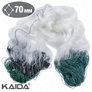 Сеть одностенная KAIDA(XXX) 1,8*60, тонущий шнур, яч. 70 (арт. А2-70)