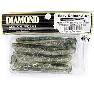 Виброхвост "Diamond" Easy Shiner 3.5", 8 см, цвет #416, уп. 8 шт.