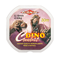 Леска Mikado "Dino Combat" 30 м., диаметр 0,10 мм, 2,00 кг