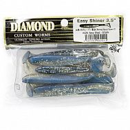 Виброхвост "Diamond" Easy Shiner 3.5", 8 см, цвет #426, уп. 8 шт.