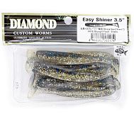 Виброхвост "Diamond" Easy Shiner 3.5", 8 см, цвет #418, уп. 8 шт.