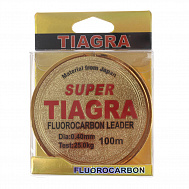 Леска "TIAGRA" Fluorocarbon 100 м, диаметр 0,40 мм, 25 кг