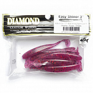 Виброхвост "Diamond" Easy Shiner 3.0", 7 см, цвет PAL#16, уп. 10 шт.