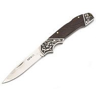 Нож складной "Вятка", сталь 65Х13, 55HRC, чехол, арт. В634