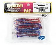 Виброхвост "Diamond" Swing Impact  Fat  2.8", 6,5 см, цвет PAL#30, уп. 6 шт.