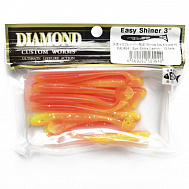 Виброхвост "Diamond" Easy Shiner 3.0", 7 см, цвет PAL#04, уп. 10 шт.