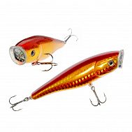 Воблер Ama-fish AIM POP 90; длина: 9 мм, вес:15.2 гр,заглубление: top water, цвет:AP10