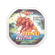 Леска Mikado "Ultra Dino" 30 м., диаметр 0,10, 2,10 кг.