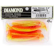 Виброхвост "Diamond" Easy Shiner 3.5", 8 см, цвет PAL#04, уп. 8 шт.