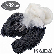 Сеть одностенная KAIDA(XXX) 3*80, тонущий шнур, яч. 32 (арт. А3-32)