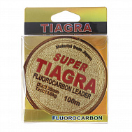 Леска  "TIAGRA" Fluorocarbon 100 м, диаметр 0,25 мм, 13кг