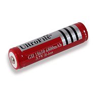 Литиевый аккумулятор 18650 "UltroFite"", 6800 mA/h, 3.7V