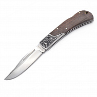 Нож складной "ПЕЧОРА", сталь 40X13, 52HRC, чехол, арт. B623