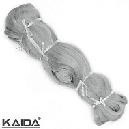 Сетеполотно "KAIDA(XXX)", высота 75 яч., дл. 150 м, яч. 90 мм, леска d-0,30 мм, цвет серый (арт. CN-90) Сетеполотно "KAIDA(XXX)", высота 75 яч., дл. 150 м, яч. 90 мм, леска d-0,30 мм, цвет серый (арт. CN-90)