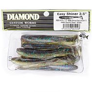 Виброхвост "Diamond" Easy Shiner 3.5", 8 см, цвет #440, уп. 8 шт.