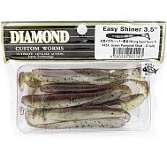 Виброхвост "Diamond" Easy Shiner 3.5", 8 см, цвет #414, уп. 8 шт.