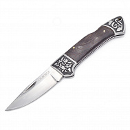 Нож складной "СЕЛЕНГА", сталь 40X13, 52HRC, чехол, арт. B618