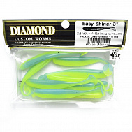 Виброхвост "Diamond" Easy Shiner 4.0", 10 см, цвет PAL#20, уп. 7 шт.