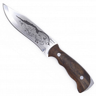 Нож охотничий "Пантера", сталь 65X13, чехол, пр-во г. Кизляр