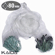 Сеть трехстенная KAIDA(XXX) 1,8*40, тонущий шнур, яч. 80 (арт. T2-80)