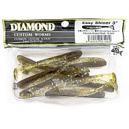 Виброхвост "Diamond" Easy Shiner 3.0", 7 см, цвет PAL#36, уп. 10 шт.