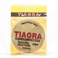 Леска "Tiagra Fluorocarbon" 30 м, 0,08 мм