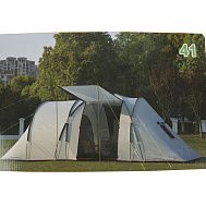 Палатка "LYNYU-2024" туристическая "LY-41" , Д(210+210+150)*Ш260*В205мм  6 мест